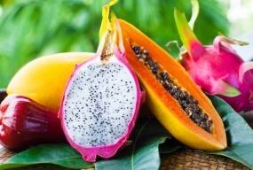 Тропические фрукты: ГИ и количество углеводов