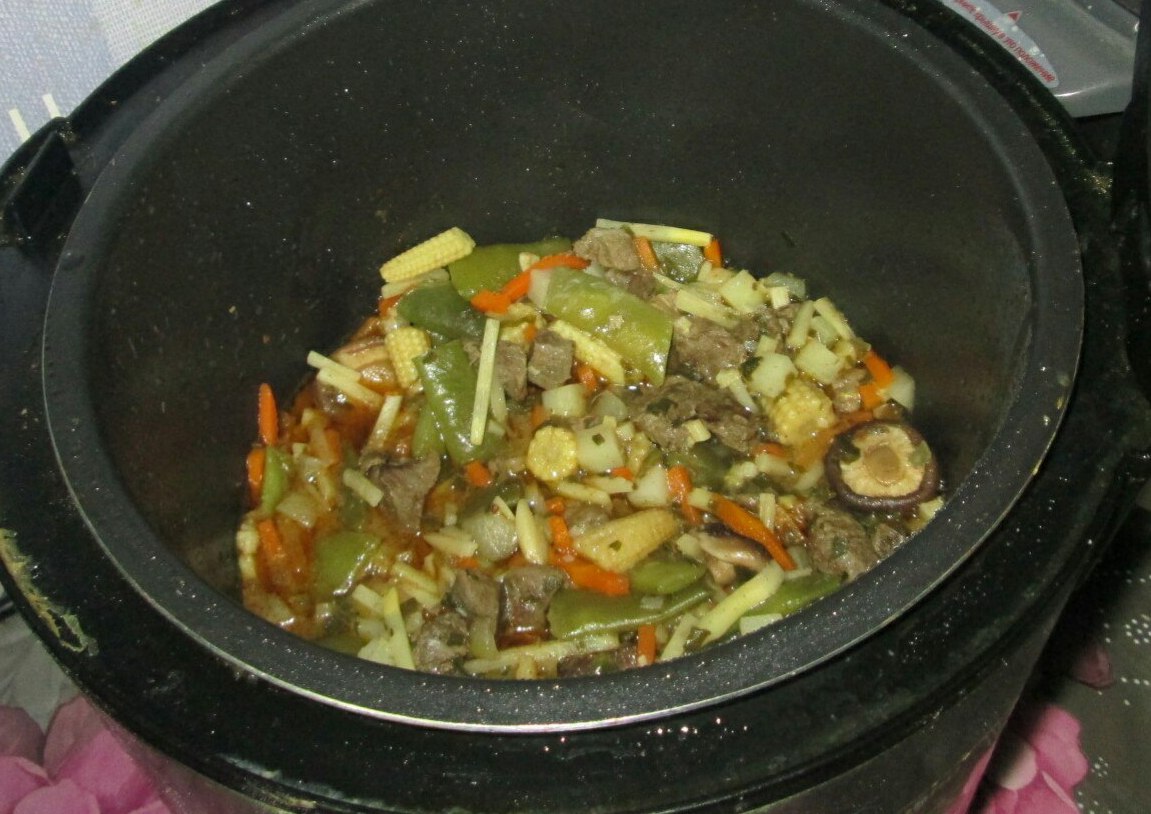 ДиаМеню. Говядина с овощами и рисом - 2 изображение