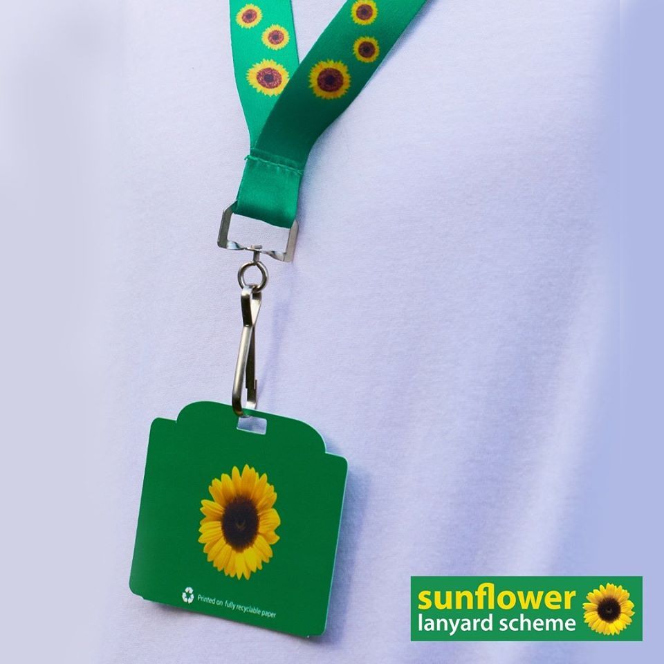 Sunflower Scheme. Значок для людей со скрытыми инвалидностями - 3 изображение