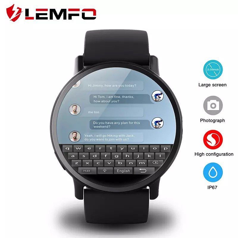 Смарт-часы Lemfo Lem X. Работа с мониторингом Dexcom G6 без телефона. ОБЗОР - изображение